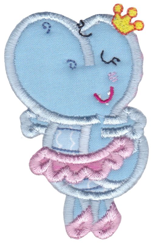 Dinosaur Girl Applique 3