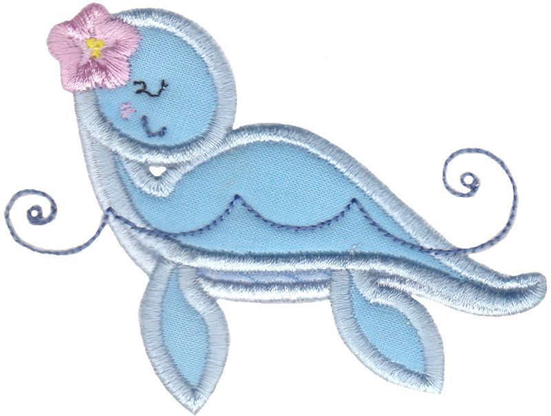 Dinosaur Girl Applique 8