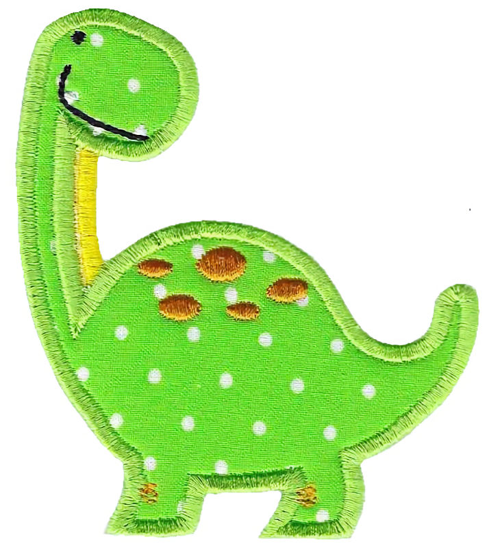 Brontosaurus Applique
