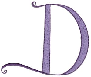 Dominique Alphabet Capital D