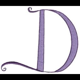 Dominique Alphabet Capital D