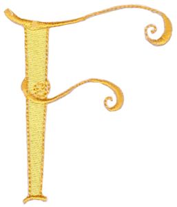 Dominique Alphabet Capital F