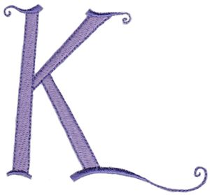 Dominique Alphabet Capital K