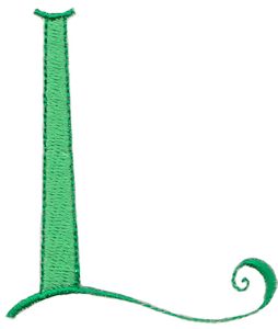 Dominique Alphabet Capital L