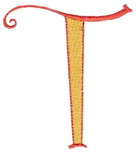 Dominique Alphabet Capital T