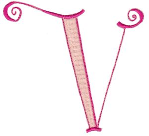 Dominique Alphabet Capital V