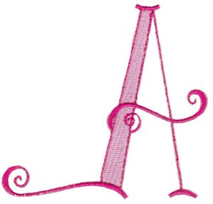 Dominique Alphabet Capital A