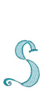 Dominique Alphabet Lower Case s