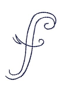 Doodle Alphabet f