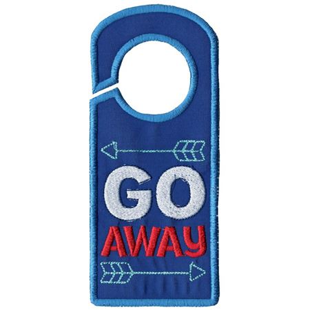 Go Away Door Hanger
