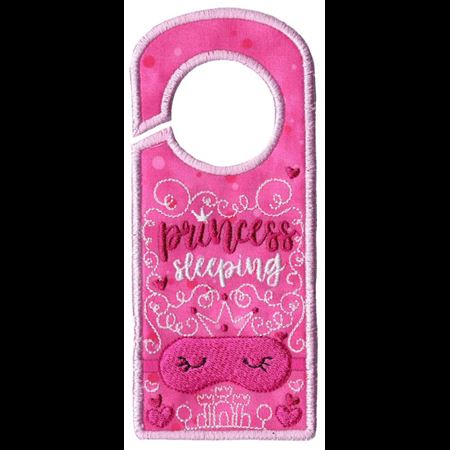 Princess Sleeping Door Hanger