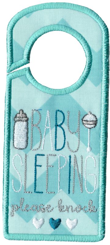 Baby Sleeping Door Hanger