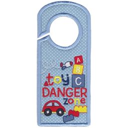 Toy Danger Zone Door Hanger