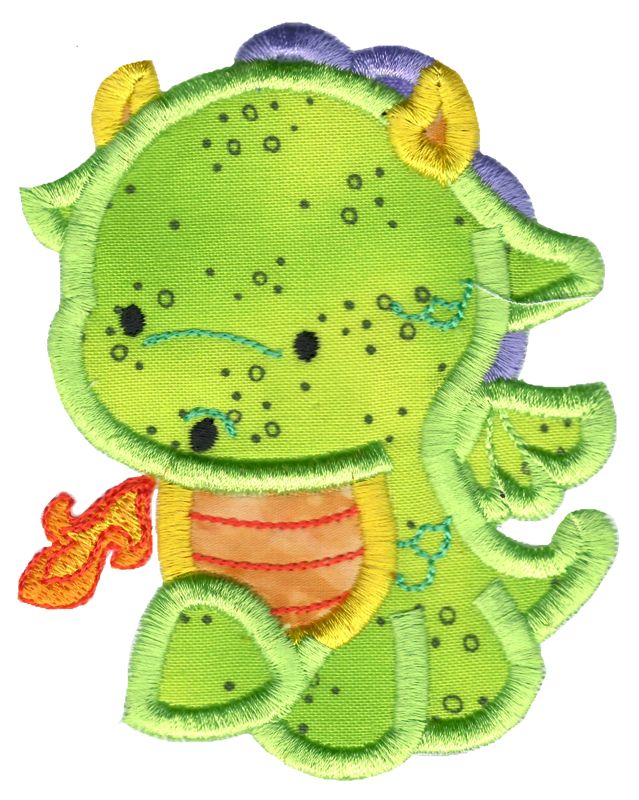 Dragons Applique 1