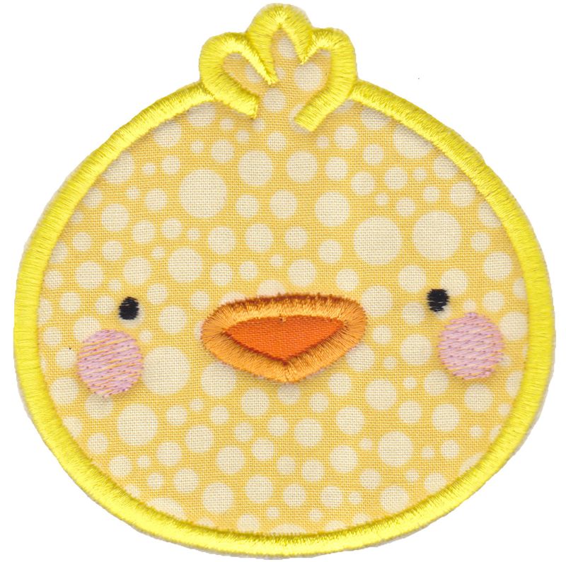 Chick Face Applique