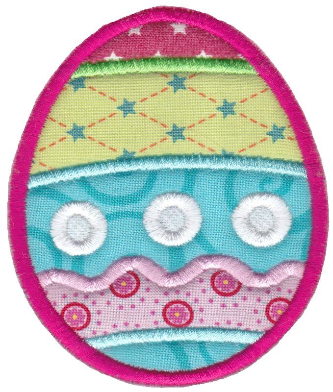 Cute Easter Egg Applique