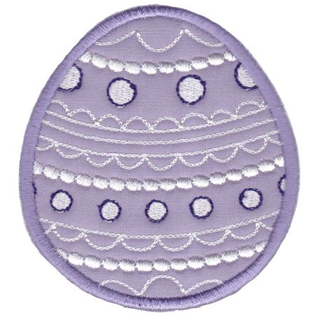 Decorative Easter Egg Applique