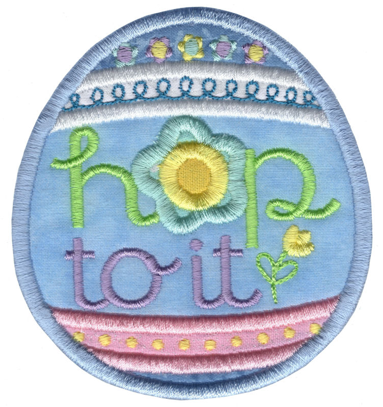 Hop To It Applique