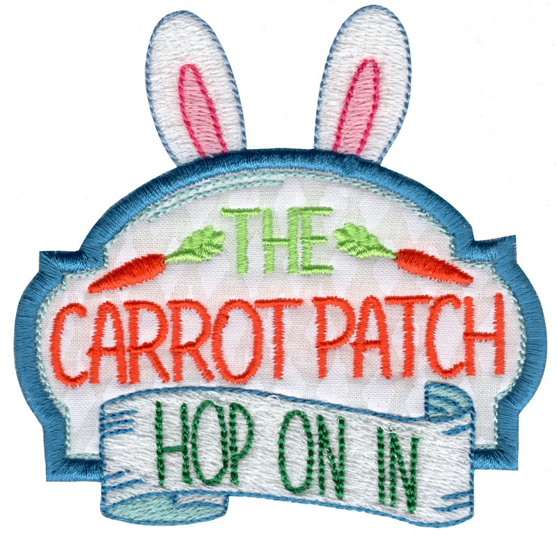 The Carrot Patch Applique