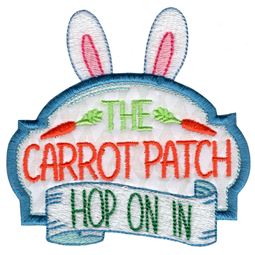 The Carrot Patch Applique