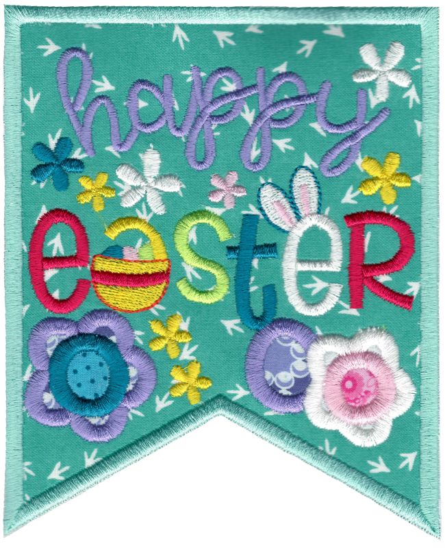 Happy Easter Flag