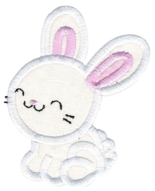 Cute Boy Bunny Applique