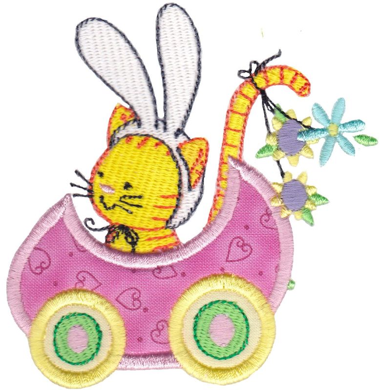 Easter Train Applique 10