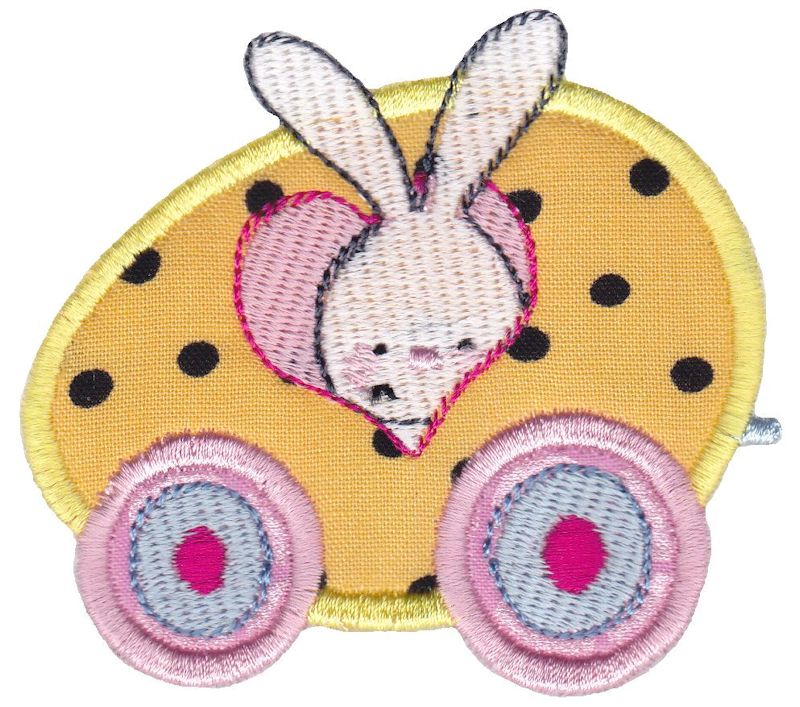 Easter Train Applique 3