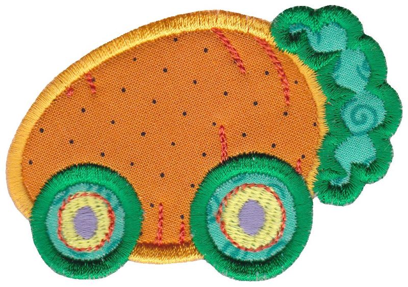 Easter Train Applique 4
