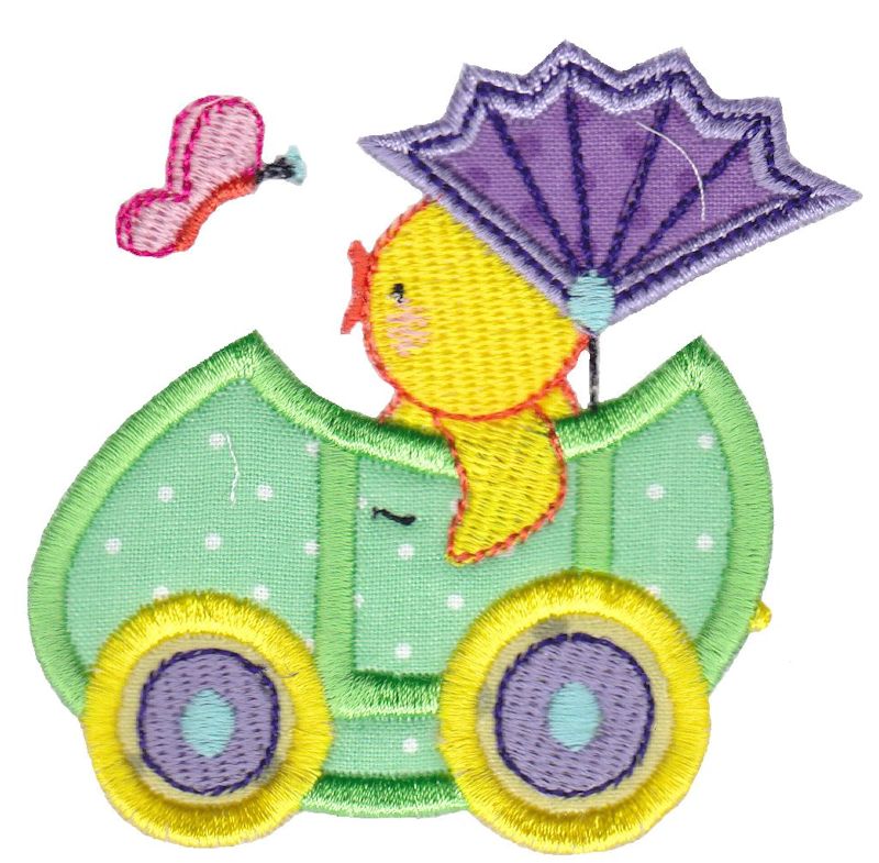 Easter Train Applique 6