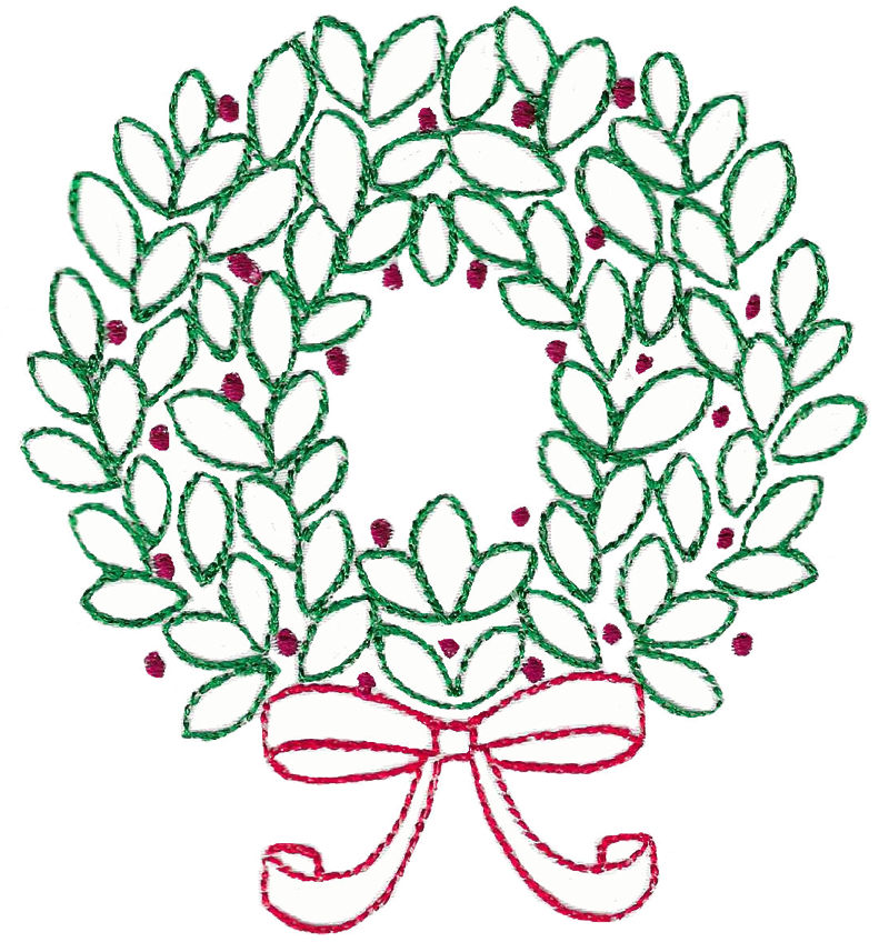 Elegant Christmas Wreath