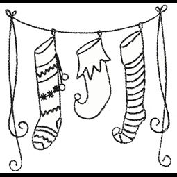 Elegant Hanging Stockings