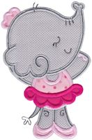 Elephants Applique