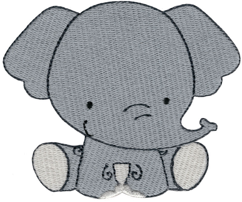 Sitting Elephant