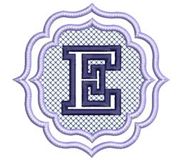 Embossed Monogram Font Embroidery Designs - Bunnycup Embroidery