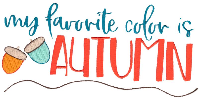 My Favorite Color Is Autumn