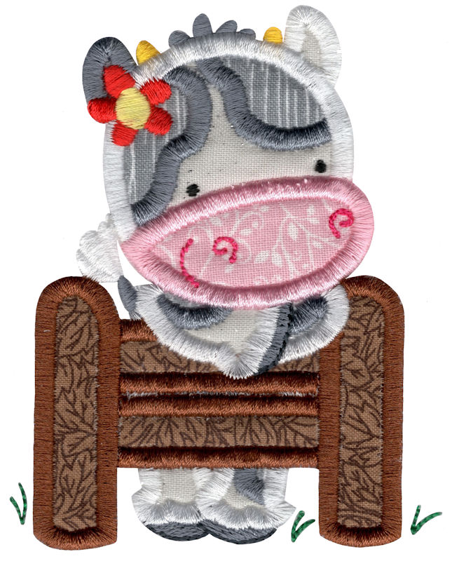 Applique Cow