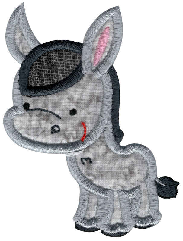 Applique Donkey