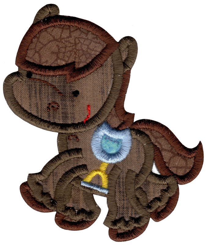 Applique Horse