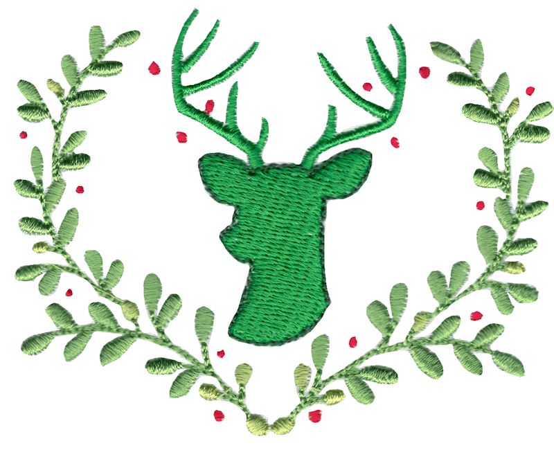 Deer Head Silhouette