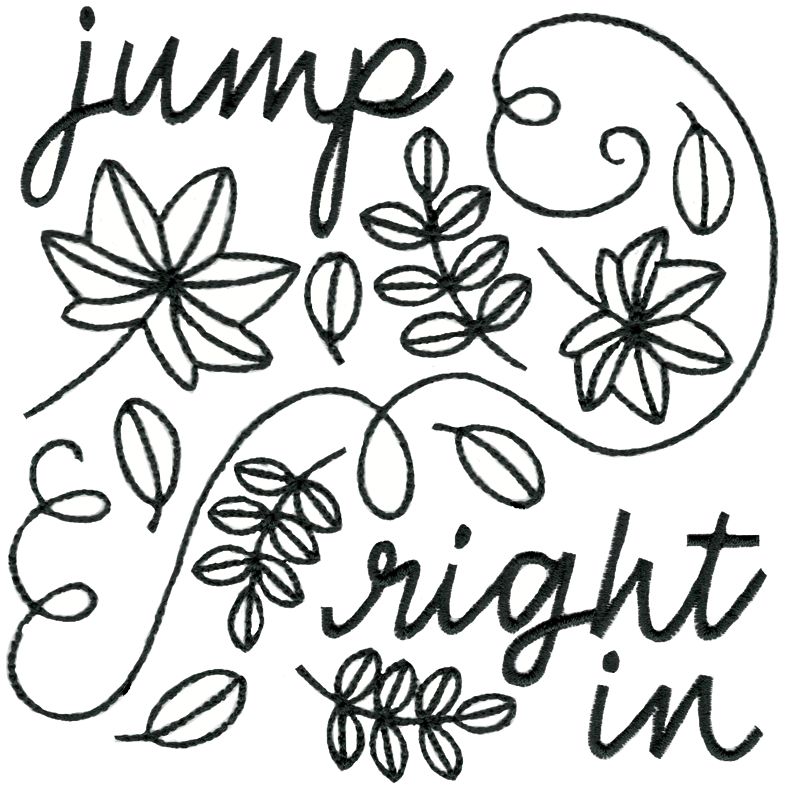 Fall Leaves Jump Right In