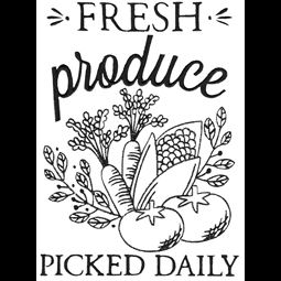 Fresh Produce Picked Daily