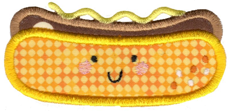 Applique Hotdog