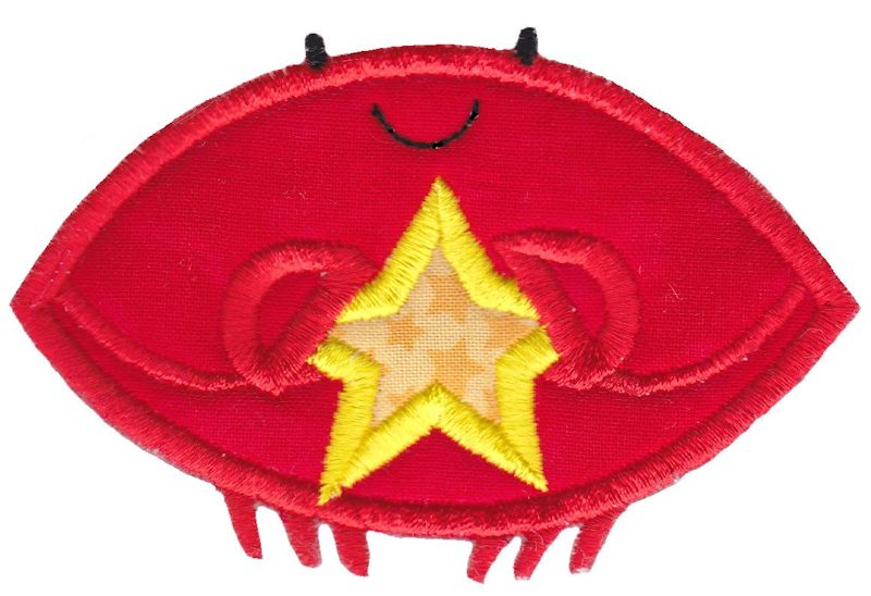 Star Crab Applique