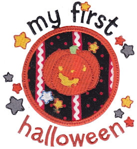 Baby's First Halloween Applique