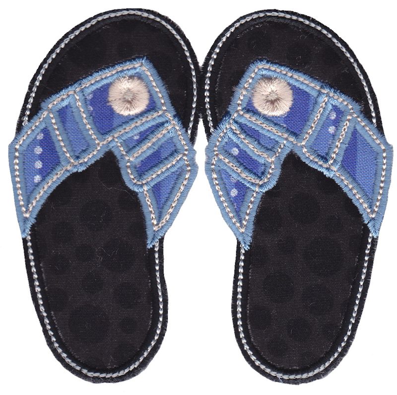 Flip Flops Applique 8
