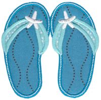 Flip Flops Applique
