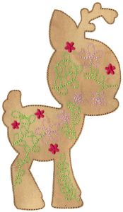 Flower Animals Applique