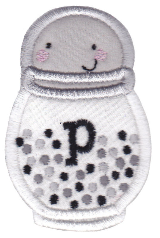 Applique Pepper Shaker