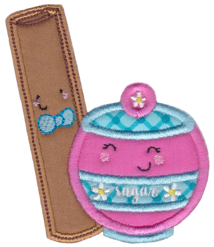 Cinnamon and Sugar Applique